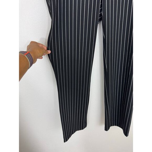Willi Smith Black Pinstripe Dress Pants Women’s 14 - Picture 2 of 7